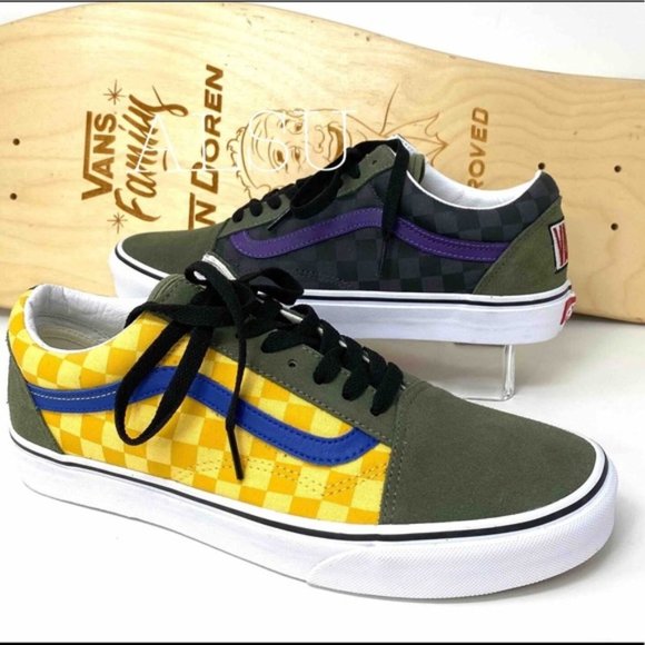 💖MEGA SALE💖VANS  Old Skool Otw Rally Checker Suede Canva Women 8 VN0A4BV5VZN - Picture 5 of 9